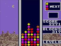 une photo d'Ã©cran de Columns sur Sega Game Gear